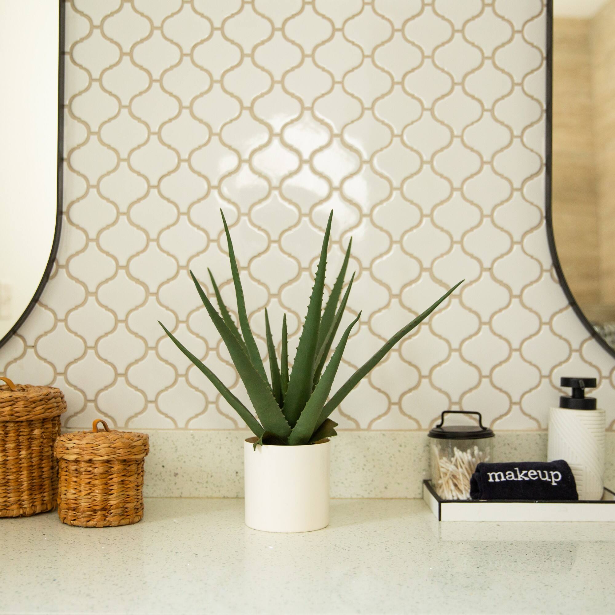 17.5in. Artificial Agave Plant